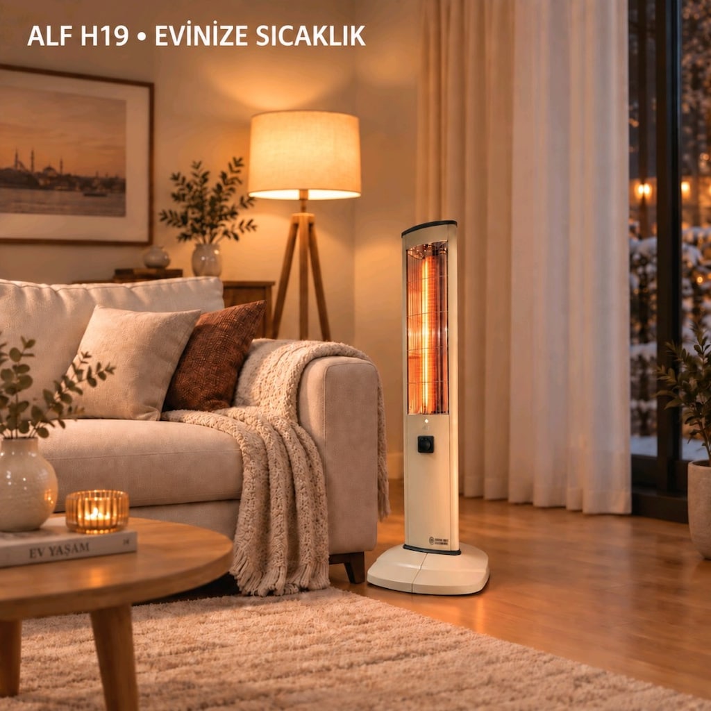 ALF Micatronic H19 1900W Infrared Isıtıcı – Sıfır - 2
