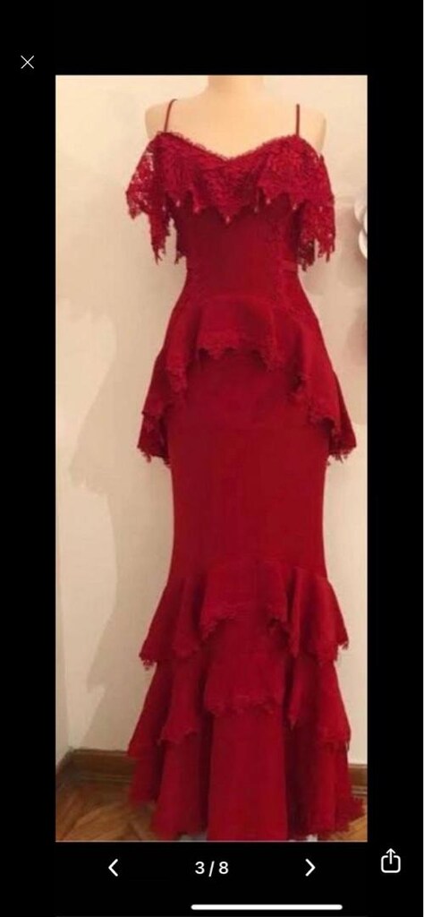 alfa beta kırmızı abiye - 3