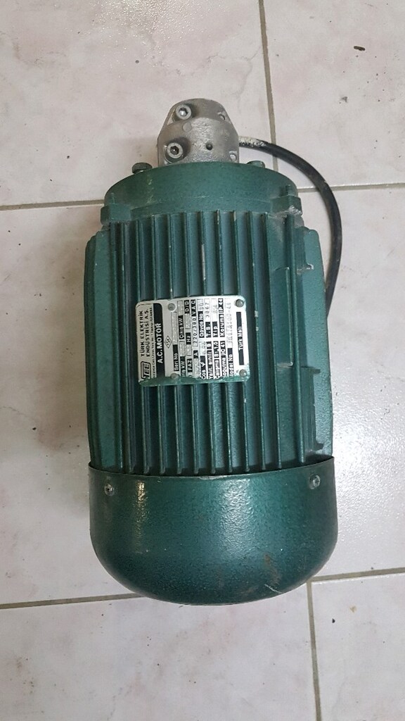 AC motor 2.83 kw hidrofor motoru - 5