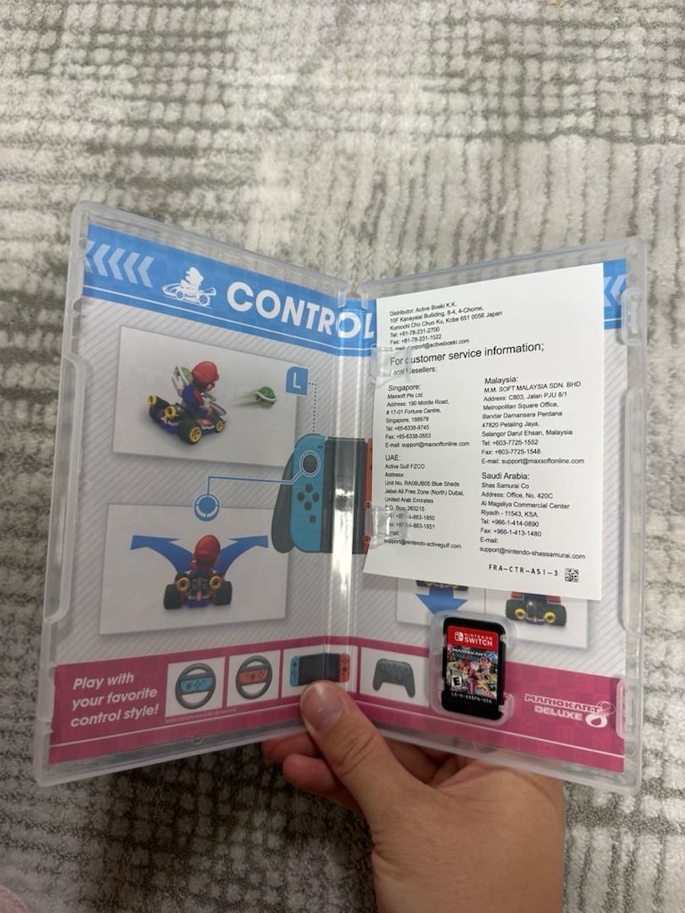 Nintendo Switch Oled ve Mariocart Deluxe - 7