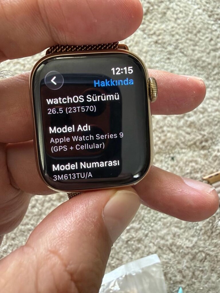 Apple Watch 9. seri çelik kasa cellular Türkiye - 5
