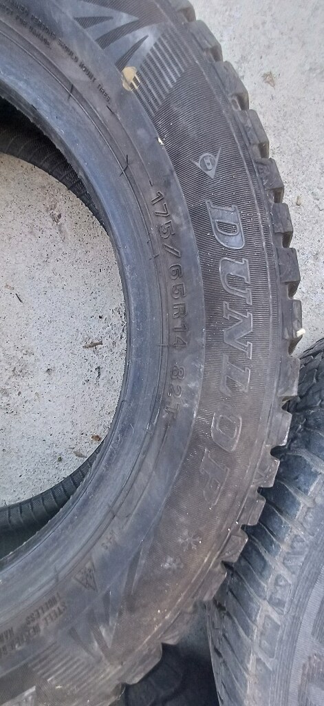 DUNLOP MARKA 2 ADET 175.65.14 SIFIRDAN FARKSIZ LASTİK - 3