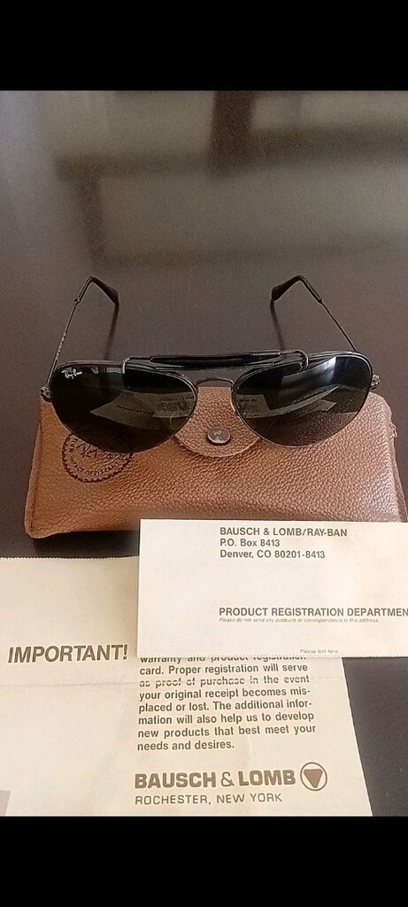 orjinal rayban bausch lomb BL USA - 2