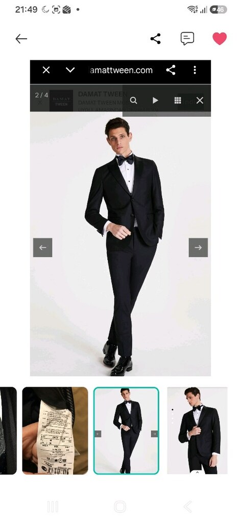 Damat Tween Damatlık/Gömlek Yeni Gibi - 9