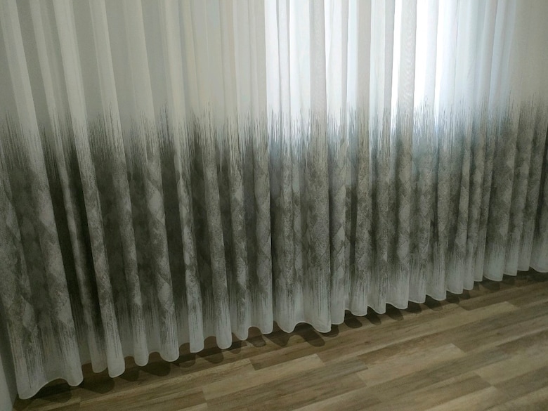 Desenli Beyaz Perde 320*250 - 4