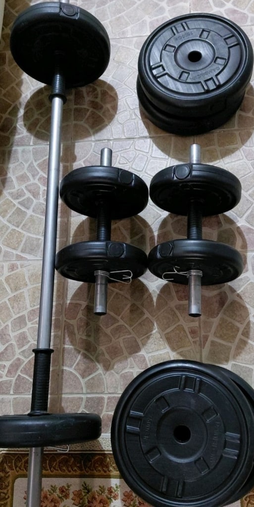 dambıl set ve bench sehpası - 5