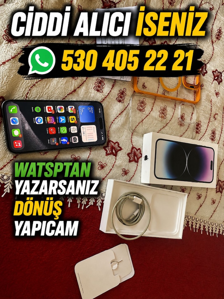 iPhone 14 Pro Max 512 GB Yurt içi 14 ay Garantili Nokta Hatasız - 2
