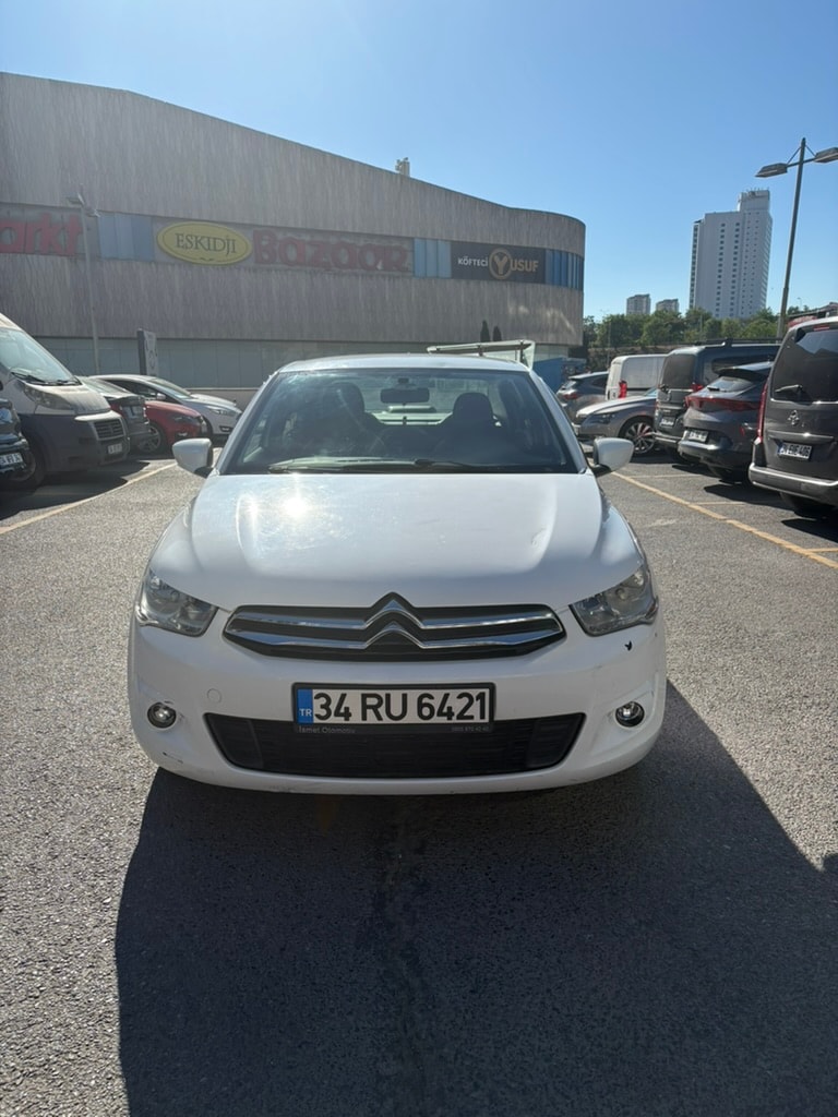 2016 Model Citroen C-elysee - aile arabası - yakıt cimrisi - 12