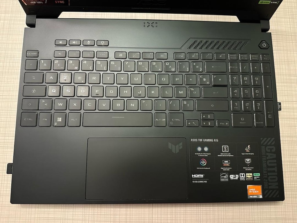 ASUS TUF A15-TUF507XI-LP061W RTX 4070 - 2
