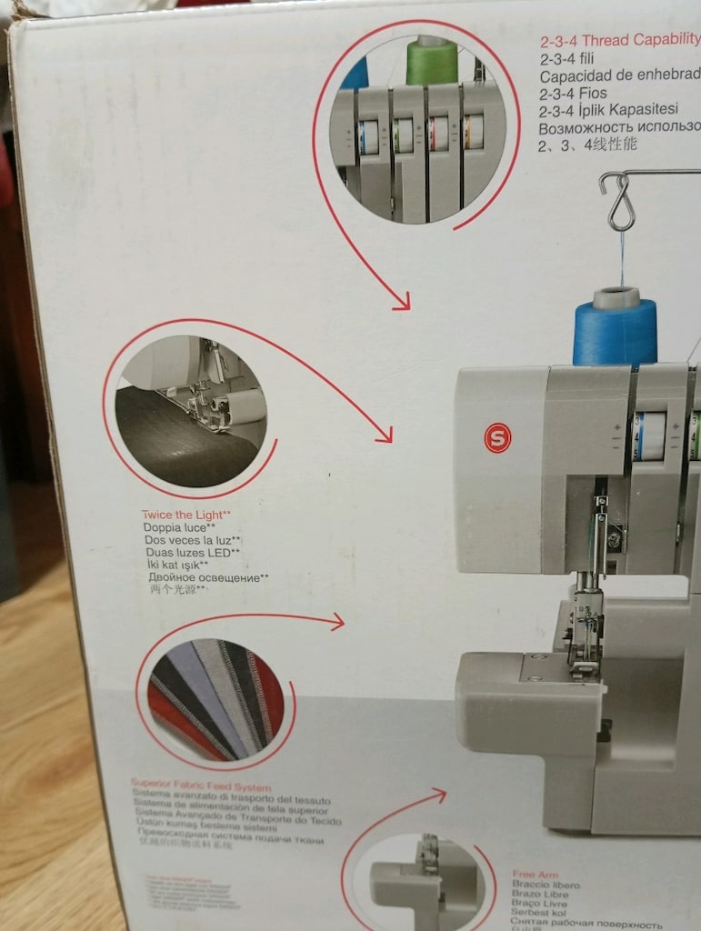 Singer overlok makinasi - 3