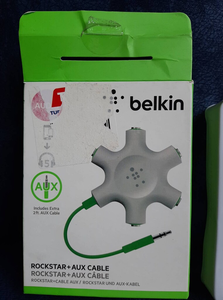 Belkin Rockstar Kulaklık Çoklayıcı (Açık Yeşil) - 4