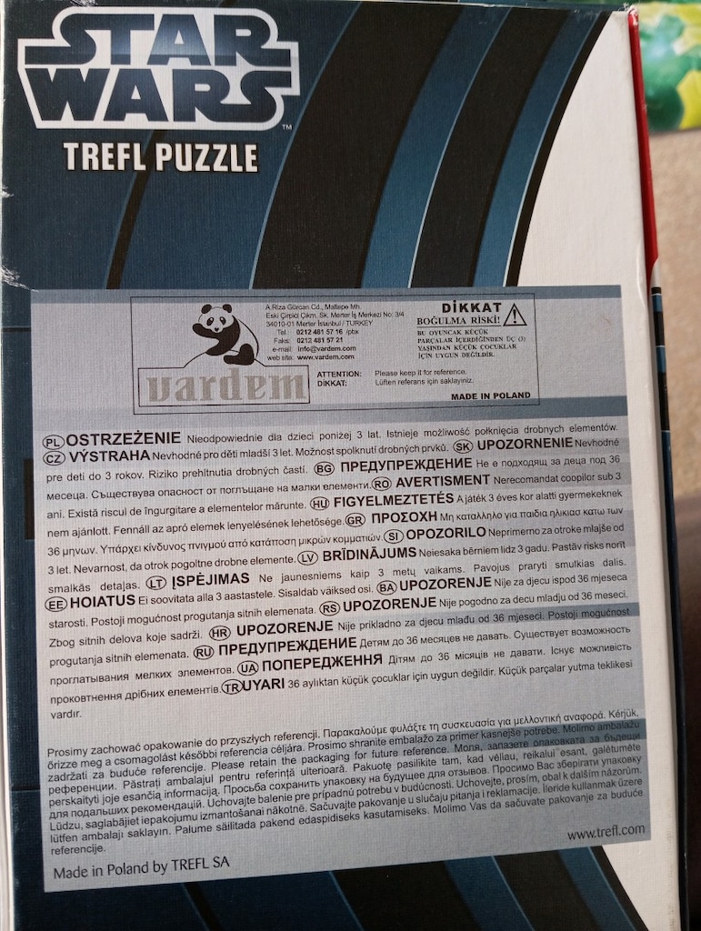 • Nostaljik 2012 Trefl Star Wars Clone Wars Puzzle - 60 Parça Eksiksiz - 2