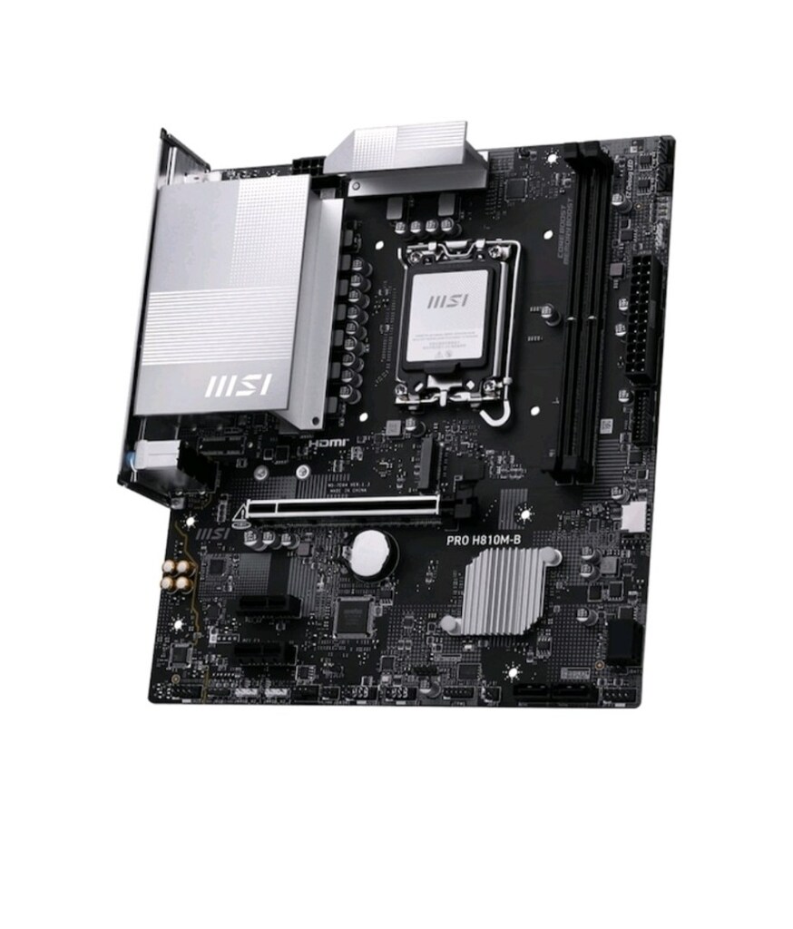 SIFIR MSI PRO H810M-B INTEL 1851DDR5 6400MHZ M-ATX GAMING ANAKART - 3