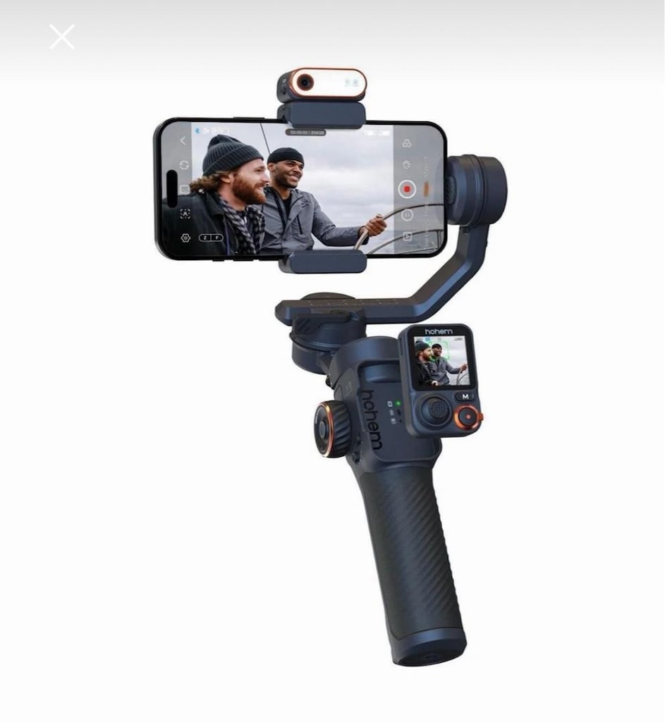 Hohem iSteady M7 Kit Yapay Zeka Takip Sensörlü 3 Eksenli Telefon Sabit - 2