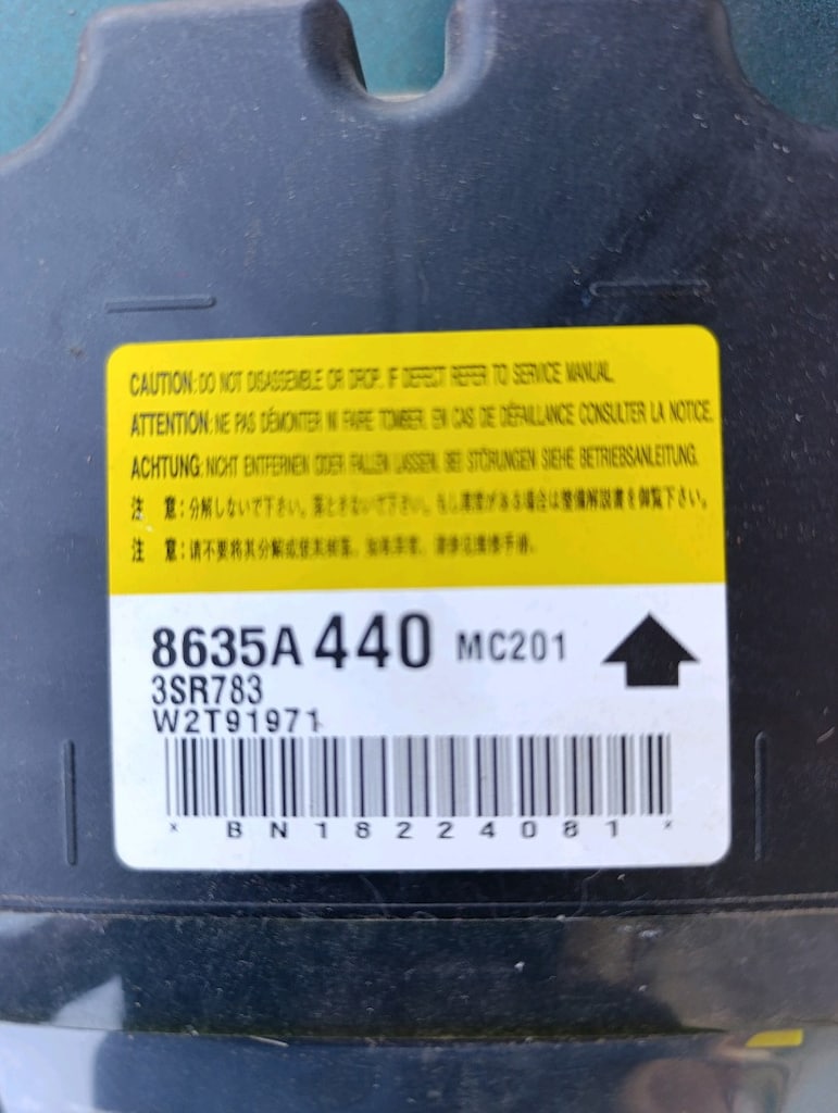 MİTSUBİSHİ L200 EURO 6 AIRBAG BEYNİ 86354440-SSR783 - 4