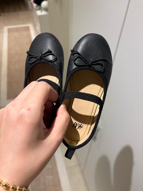 H&M Siyah Babet