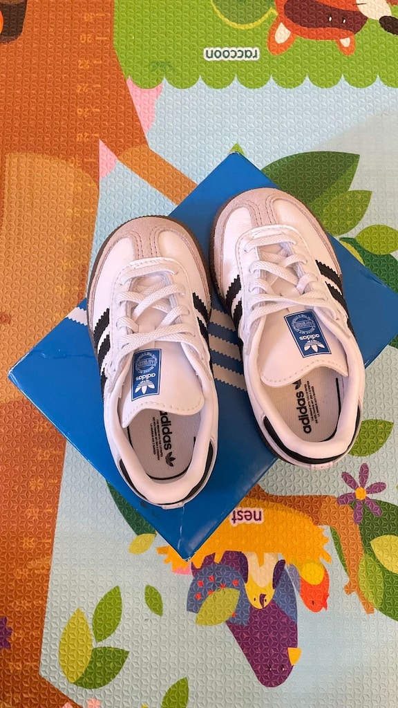 Adidas Samba OG Bebek Beyaz Spor Ayakkabı (22 numara) (IE3679) - 4