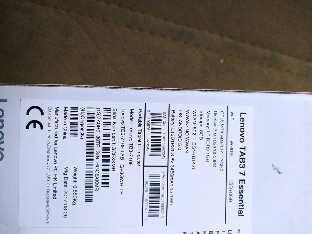 Lenova.tab3 tanlet - 7