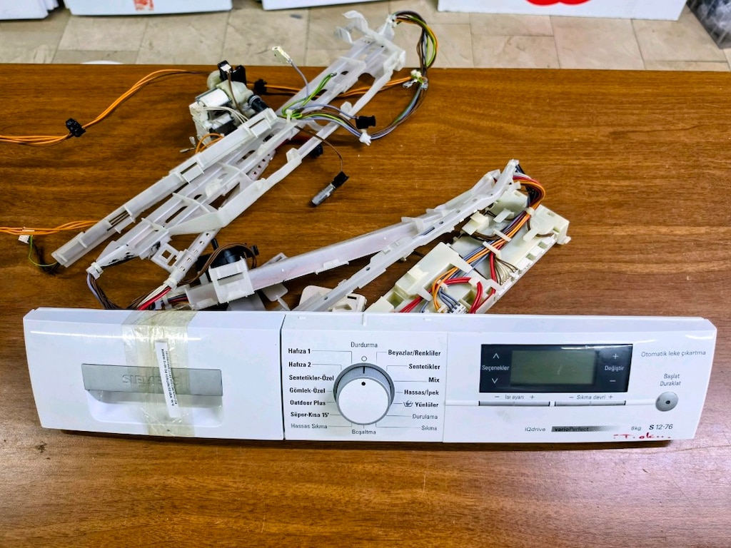 Siemens S 12-76 (WM12S762TR/01) Çamaşır Makinesi Elektronik Kart Ve Pa