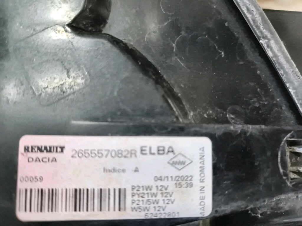 RENAULT TALIANT SOL STOP 21-24 MODEL LEDSIZ ORJINAL ELBA MARKA - 7