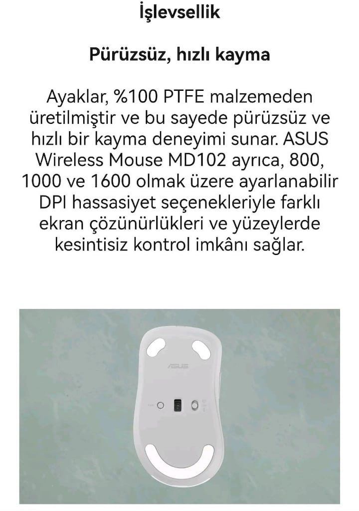 Asus md102 wireless mouse - 5