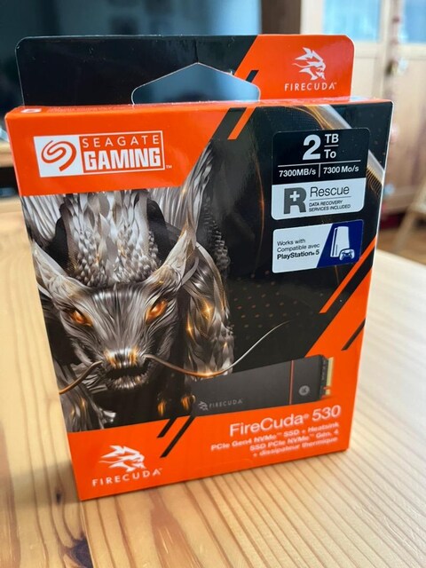Seagate Firecuda 530 + Heatsink Dahili SSD - 2TB