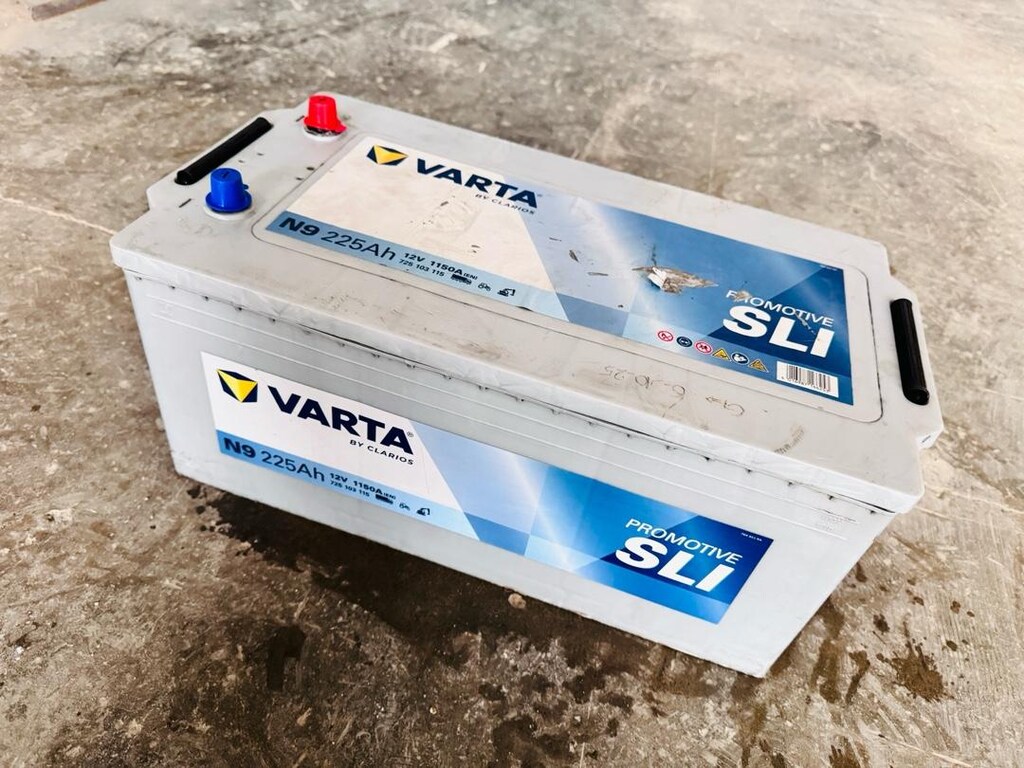 12v 225 AMPER ÇIKMA VARTA AKÜ.!! 2025 Yeni Üretim.!! - 4