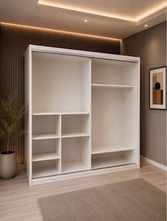 Sürgülü gardrop Ölçü: genişlik:218 yükseklik:211 derinlik:60cm - 2