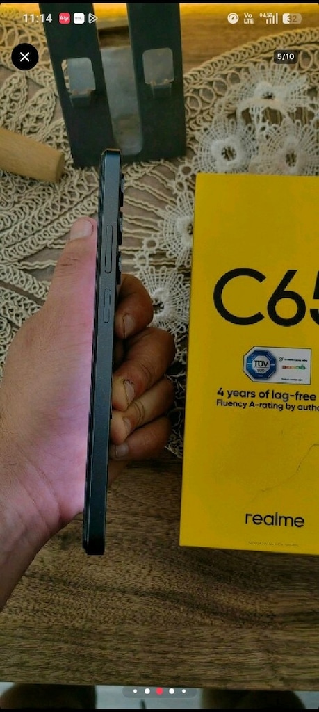 Realme C65 Tertemiz kurulu Faturalı - 4