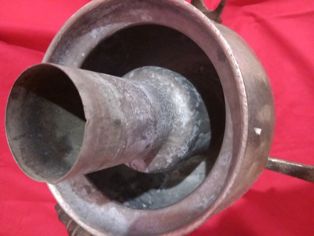 pirinç damgalı semaver - 7