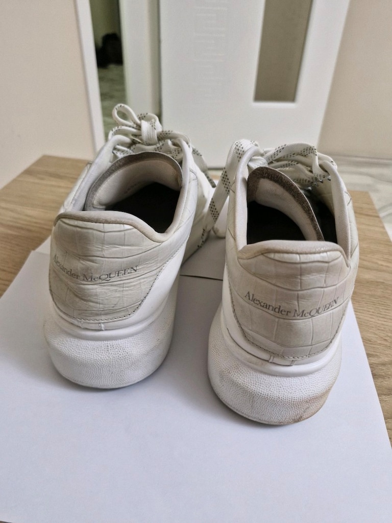 Alexander McQueen Oversized Sneaker Beyaz 42 Numara
