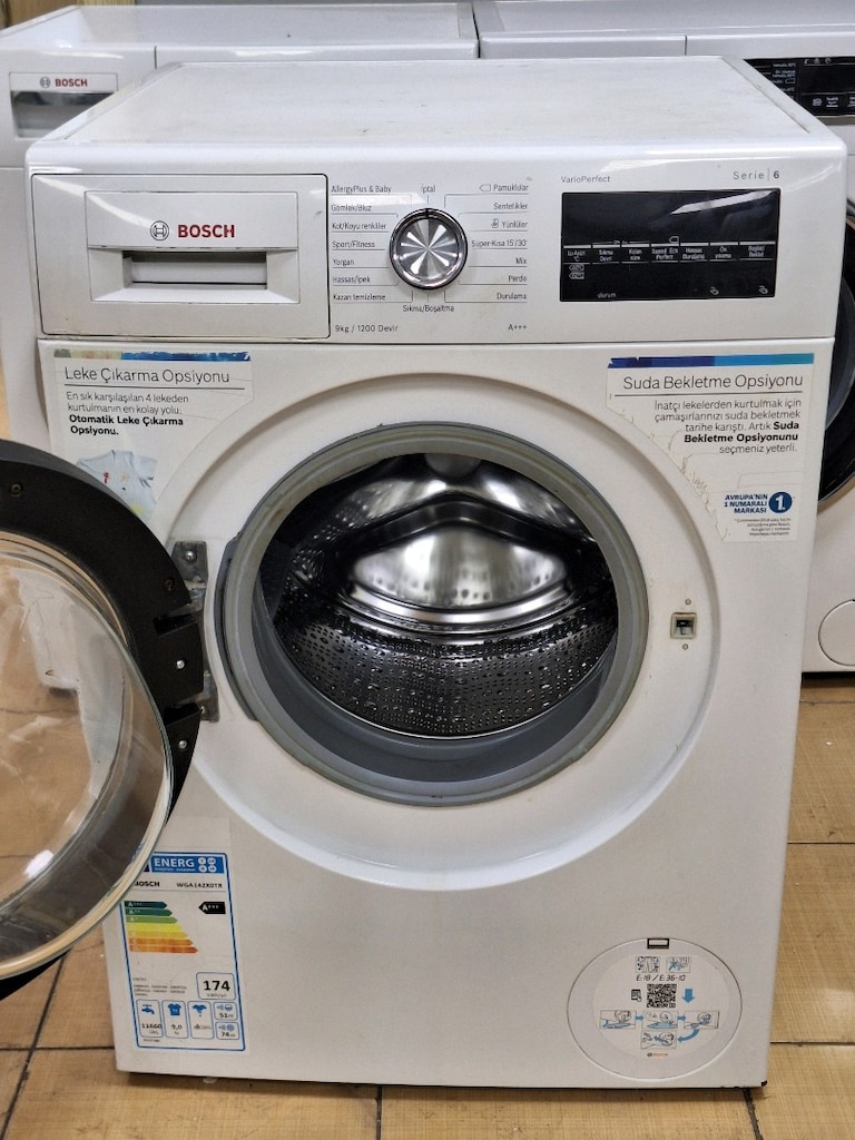 son model Bosch çamaşır makinesi 9kg dokunmatik ekran serisi 6 - 2