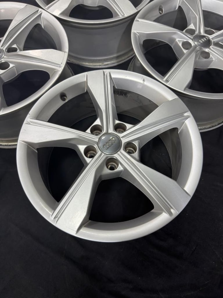17 İNÇ 5X112 ORİJİNAL AUDİ A4 QUATTRO ADVANCED JANT TAKIMI - 5