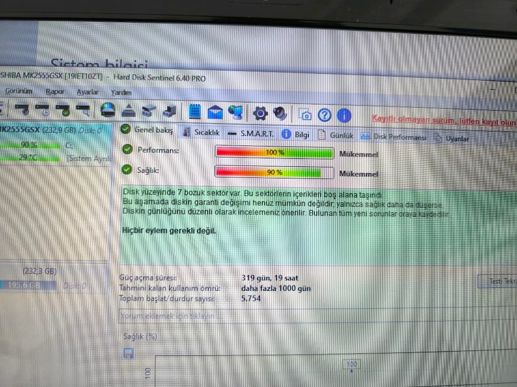 Toshiba laptop - 15