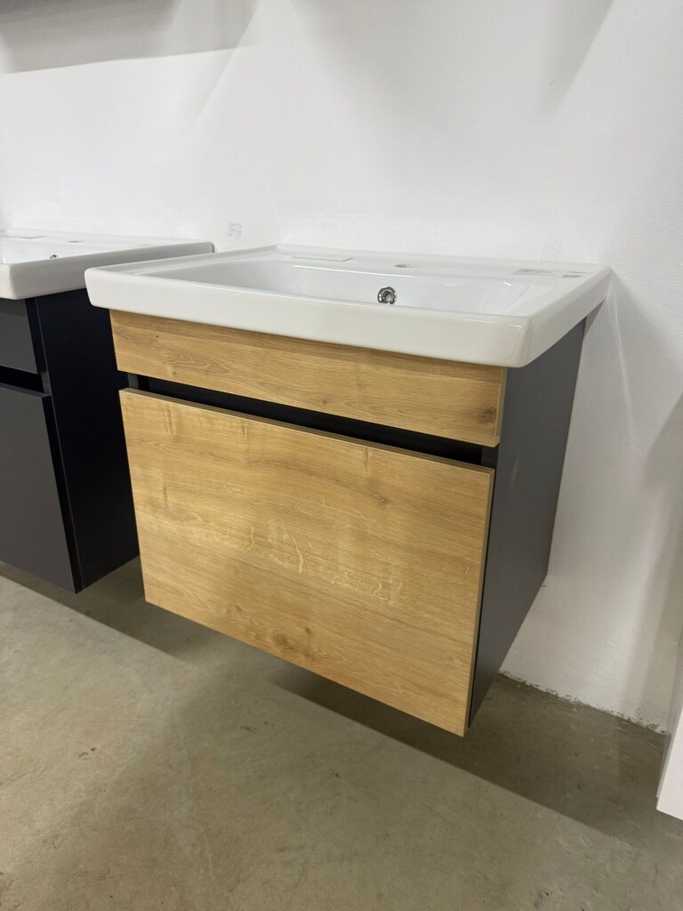 ASKA KUTA 60 CM ÇEKMECELİ BANYO DOLABI TAKIMI - 4