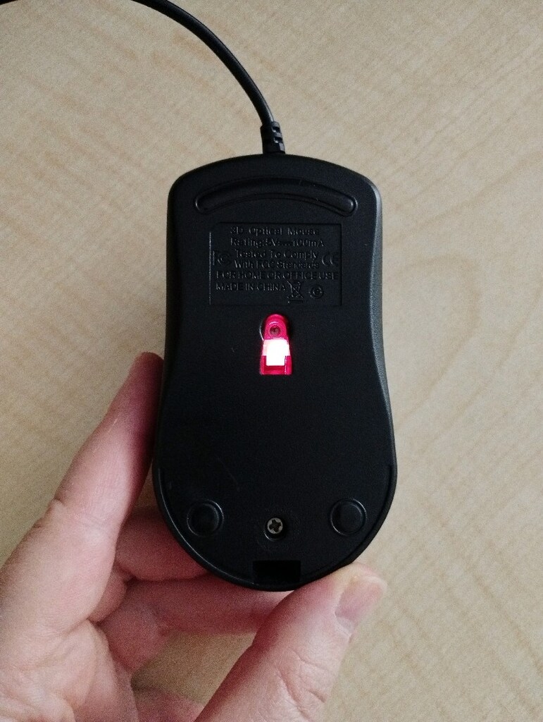Siyah Kablolu Mouse - 4