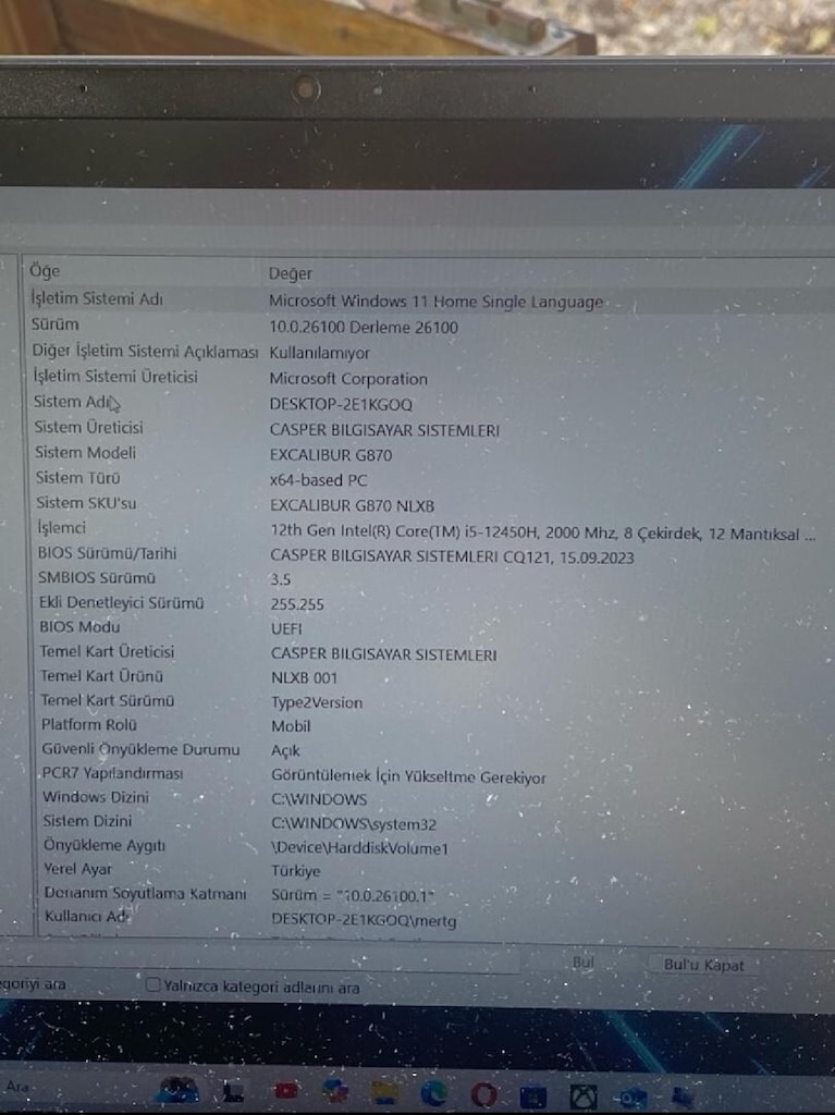 Casper excalibur g870 - 5