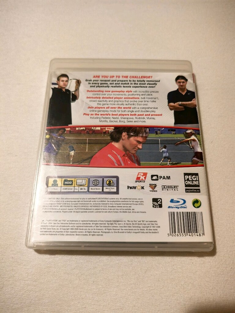 Top Spin 3 PlayStation 3 oyunu - 2