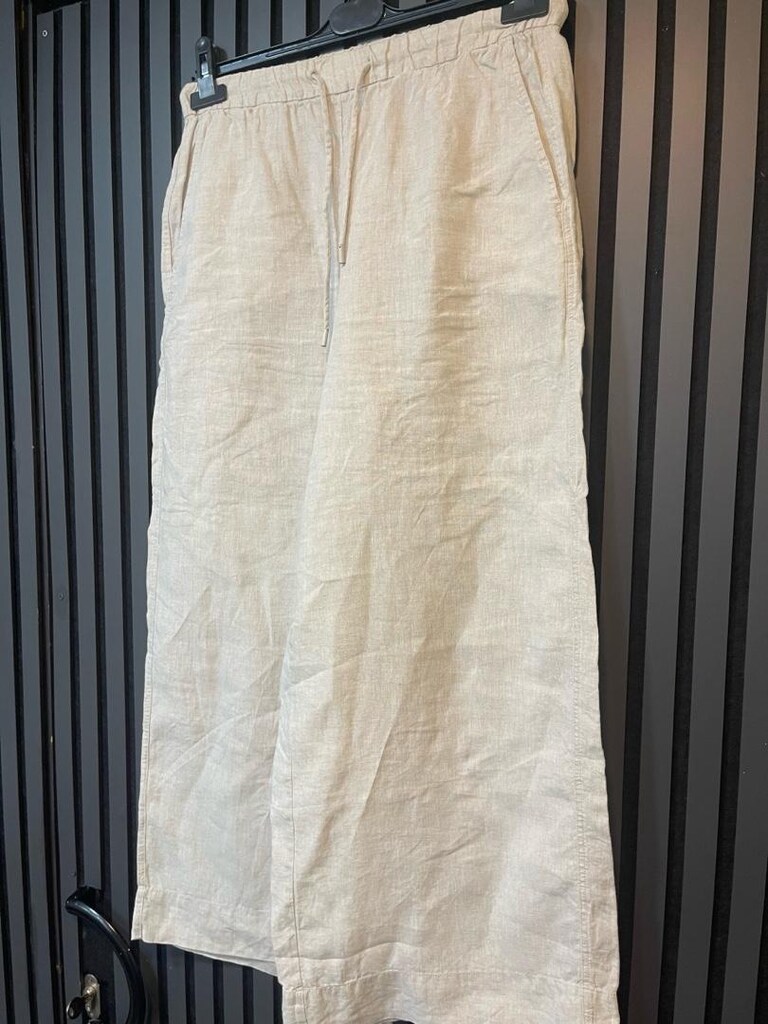 OYSHO BOL PAÇA KETEN PANTALON - 6