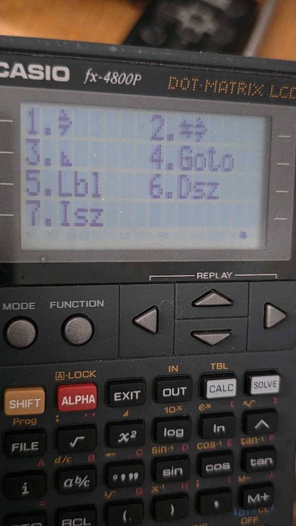 Casio Fx-4800p programlanabilir hesap makinesi - 7