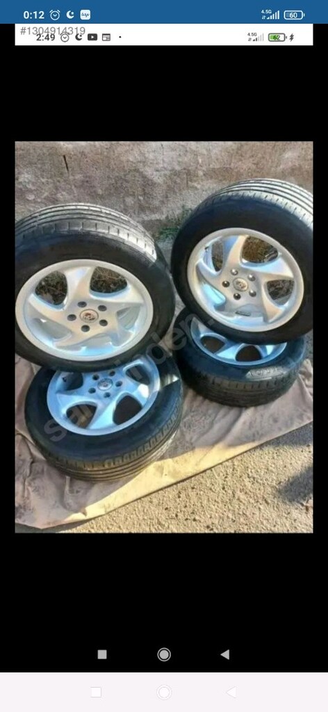RÜZGAR GÜLÜ PORCHE JANTI 5X114.3 Jant bristone 2019 kışlık lastik - 14