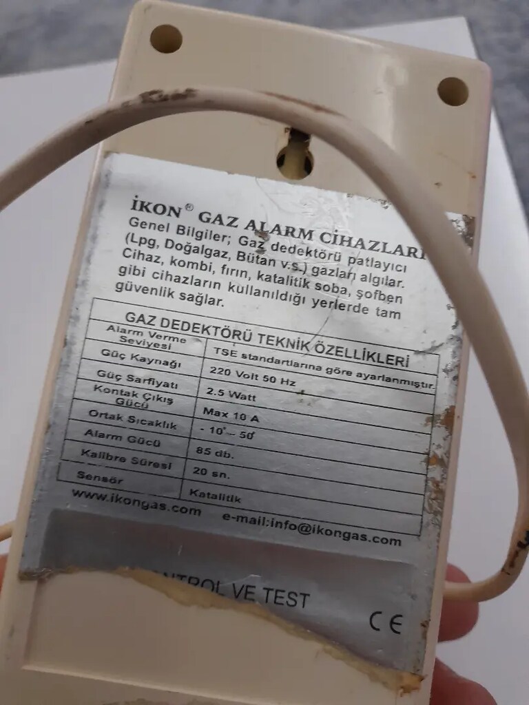Doğal gaz kaçak cihazı - 4