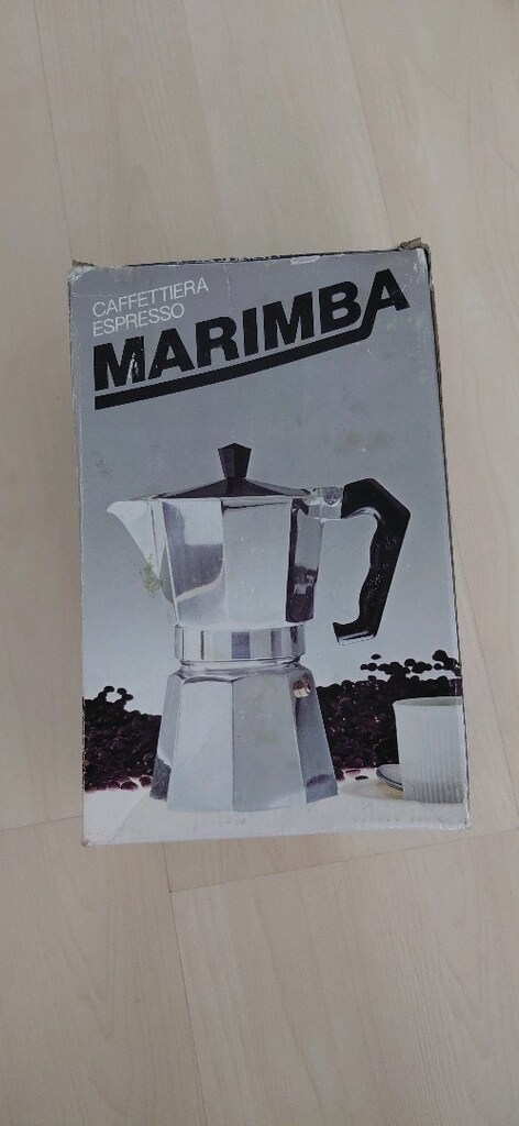 Orijinal Kutusunda – Marimba Vintage "Made in Italy" Moka Pot (Espress - 2