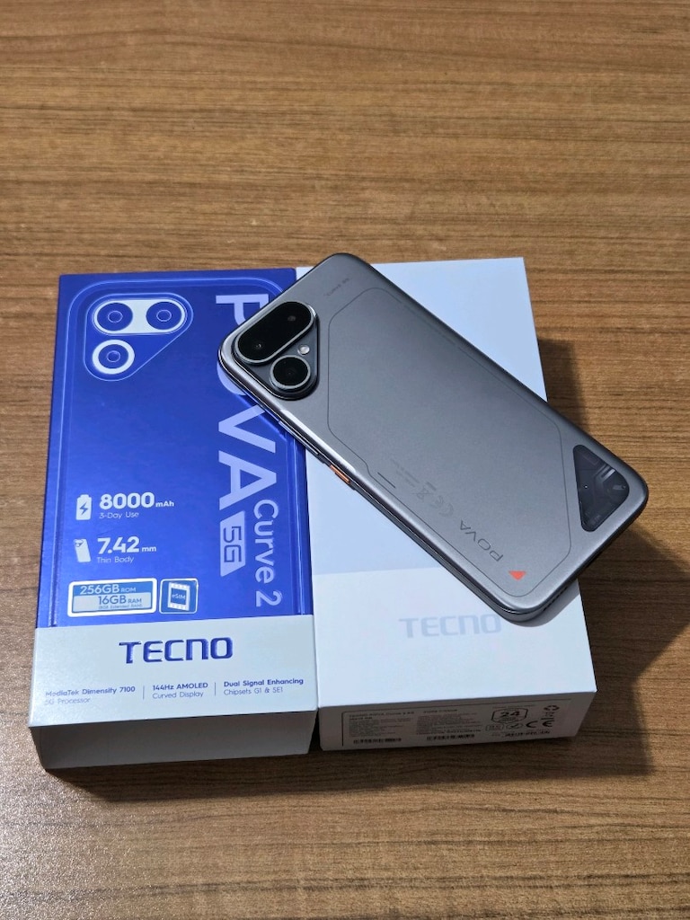 1 haftalik Pova Curve 2 5g 256 gb