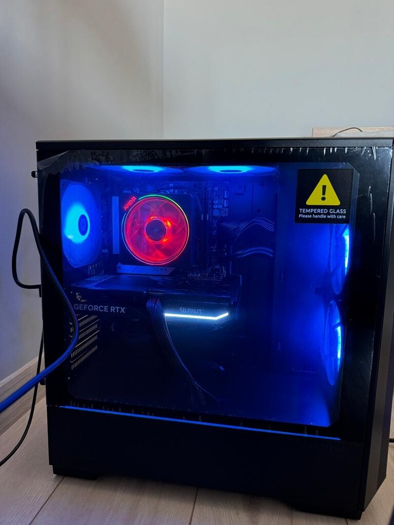 GAMİNG PC RTX4060Tİ-RYZEN 7 7700-32 DDR5-1TBSSD-750W - 2