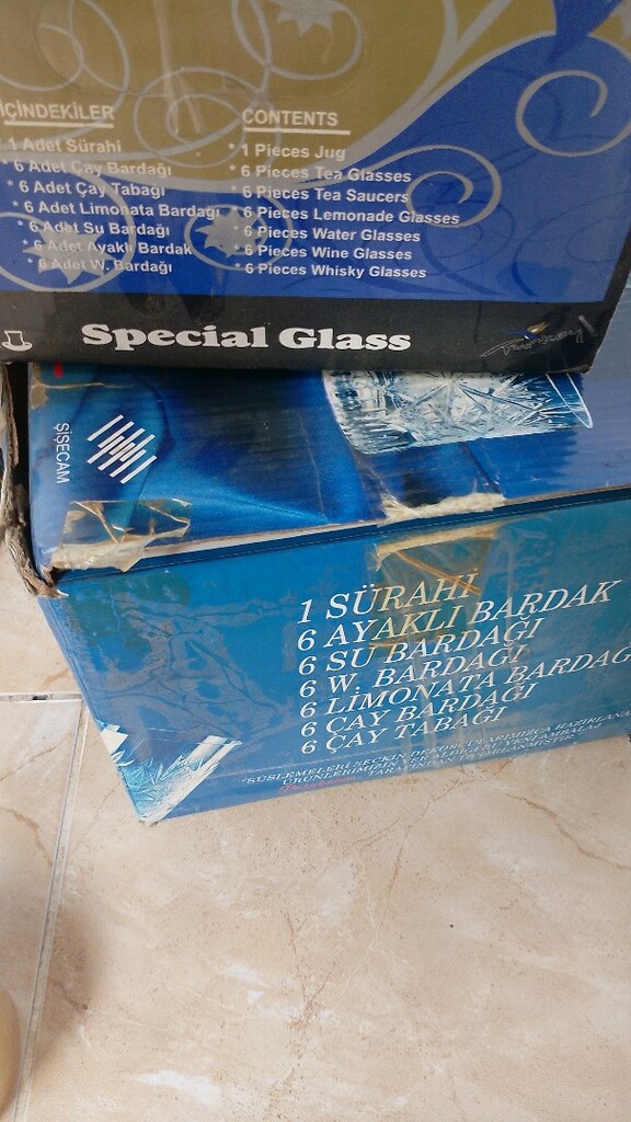 kristal set - 6