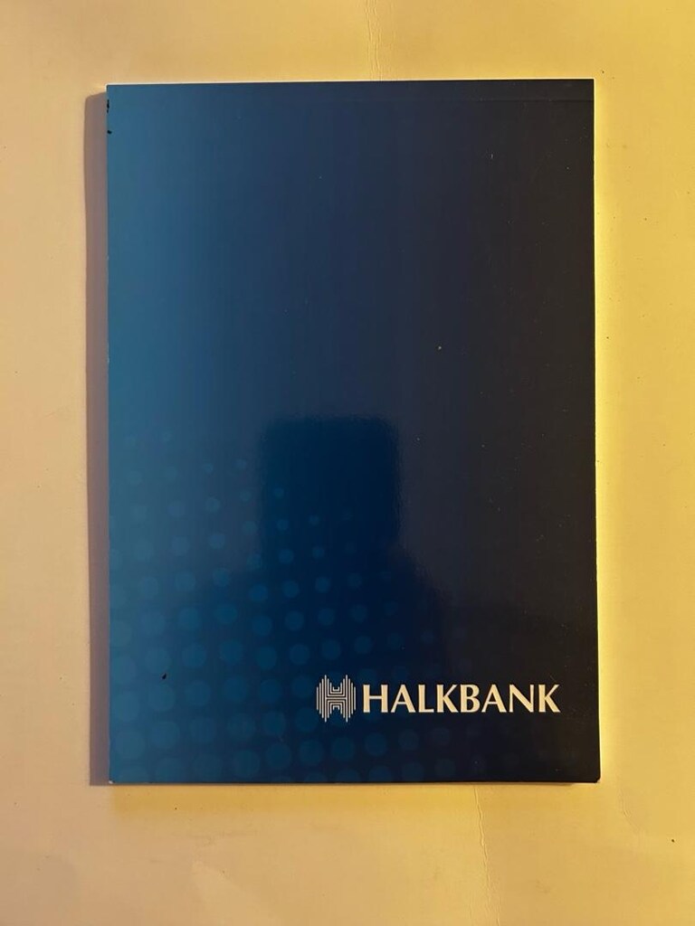 Halkbank Bloknot. - 3