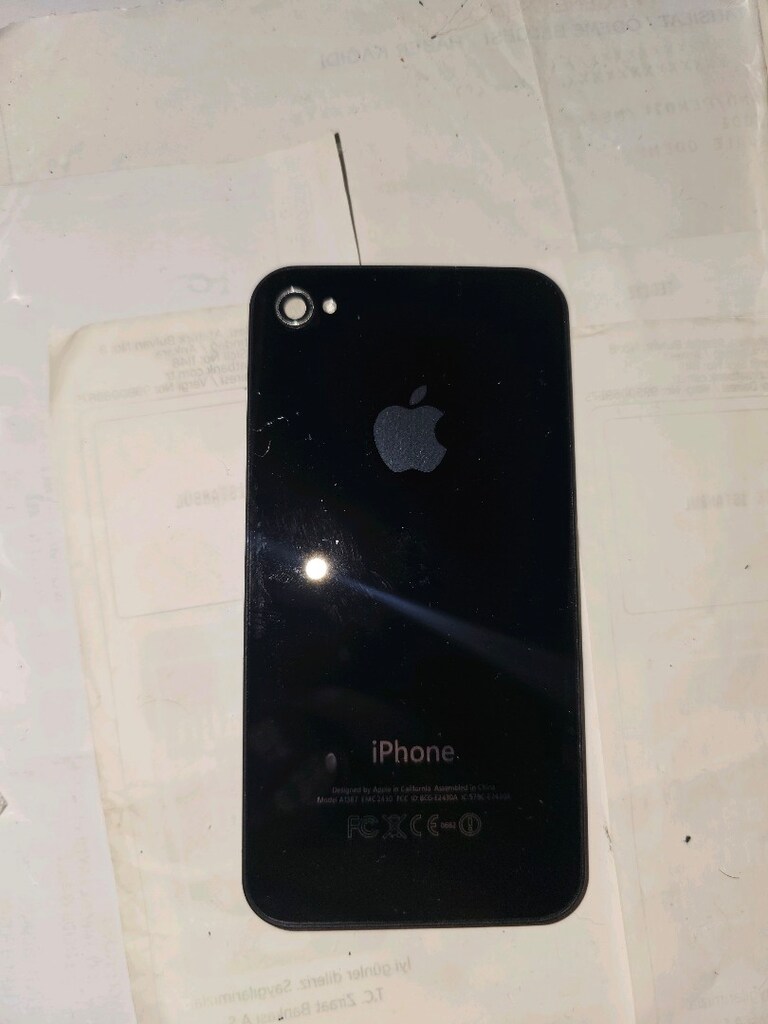 iPhone 4S arka kapak orijinal sıfır model A1387