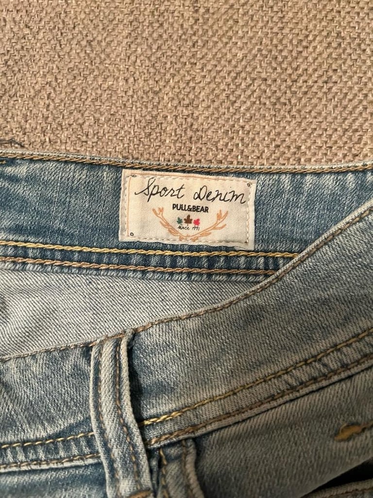 PULL&BEAR 36 BEDEN DÜŞÜK BEL MİNİ ŞORT - 5