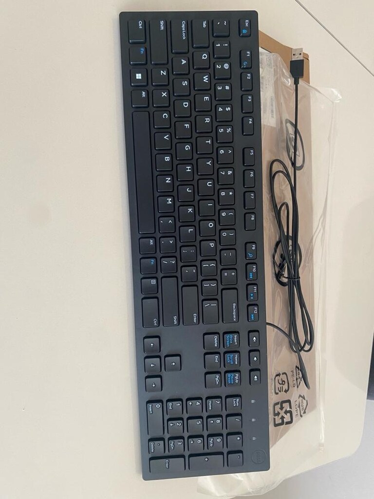 Dell KB216 Multimedia Türkçe (QWERTY) Kablolu Klavye Siyah sıfır kutu - 3
